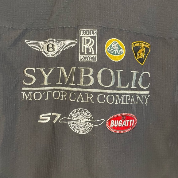 CUBAVERA men’s button down symbolic motor car company - Picture 7 of 8